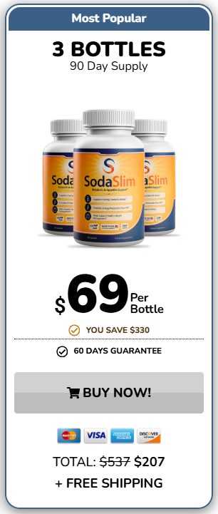 SodaSlim 3 Bottle Pack