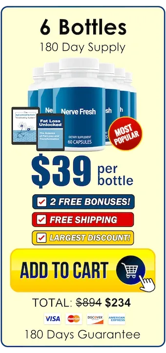 Nerve Fresh 6 Bottle Package
