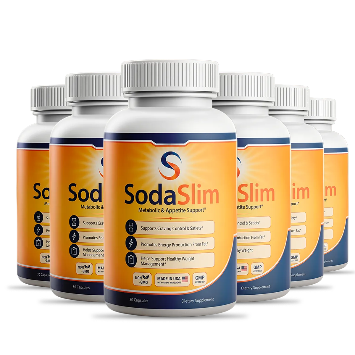 SodaSlim 6 bottle pack