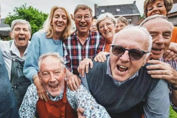 Seniors enjoying life free from nerve discomfort