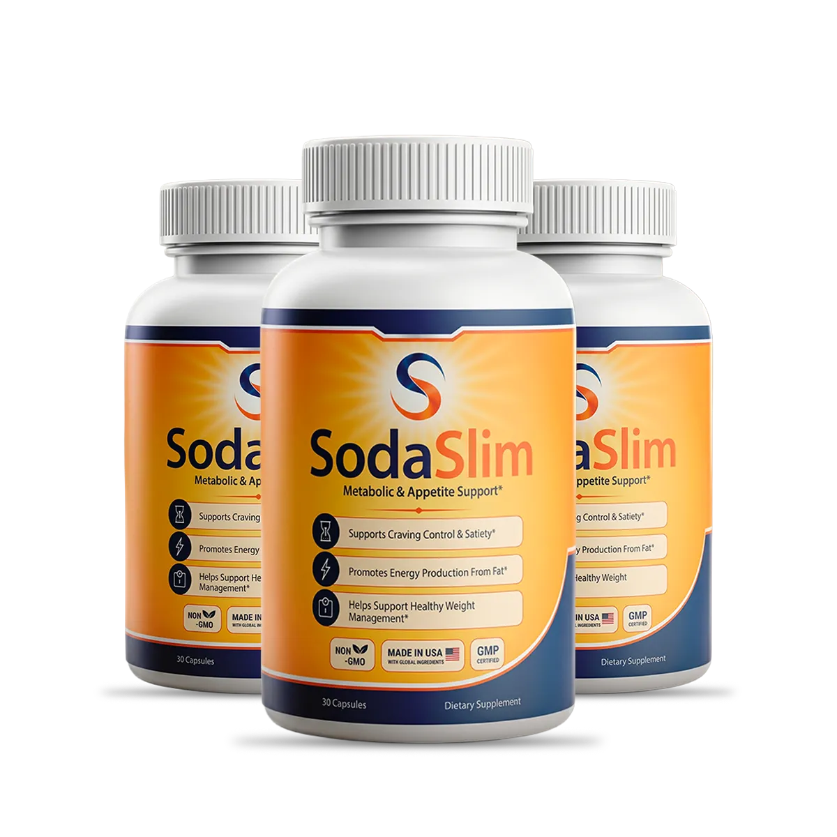SodaSlim 3 bottle pack