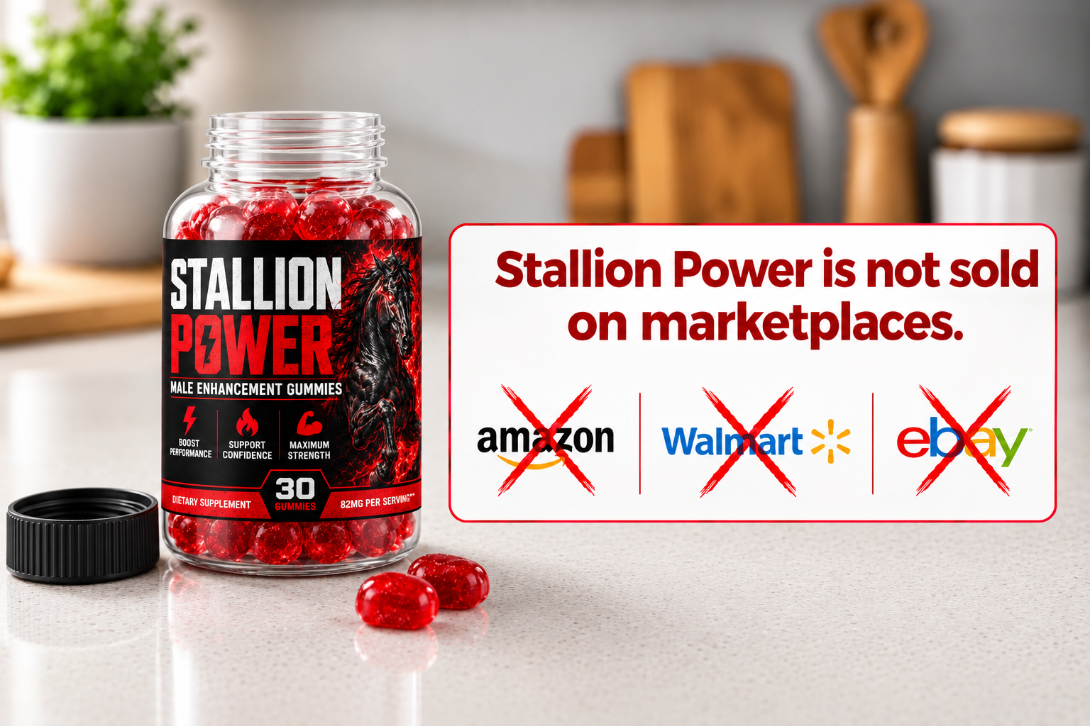 Stallion Power gummies