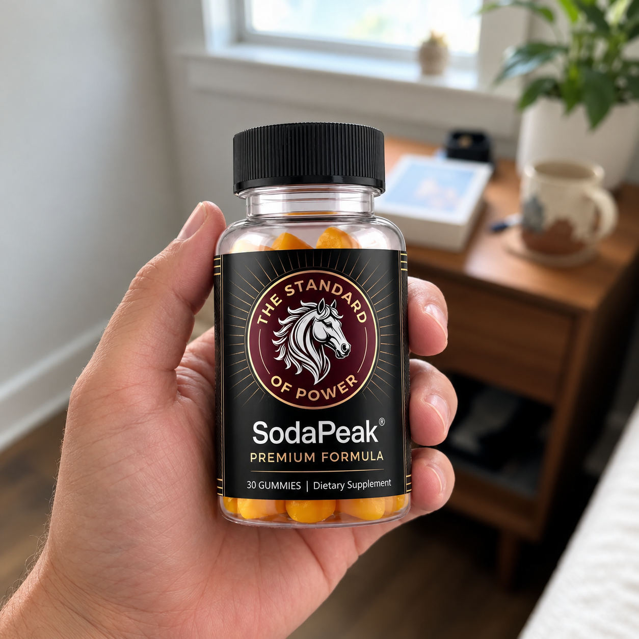 SodaPeak bottle at home