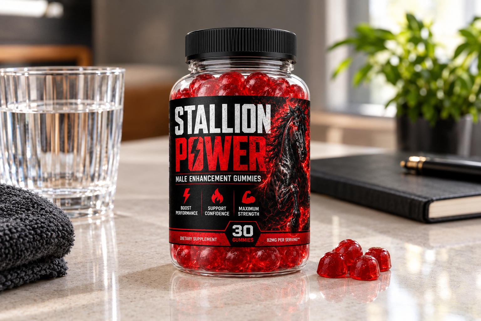 Stallion Power daily gummies
