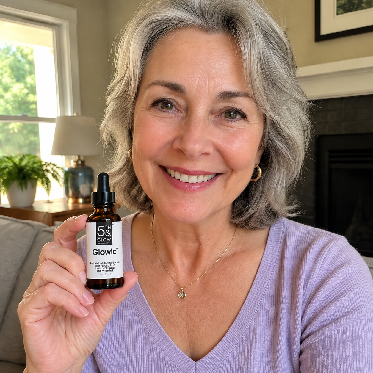 Linda P. with Glowic