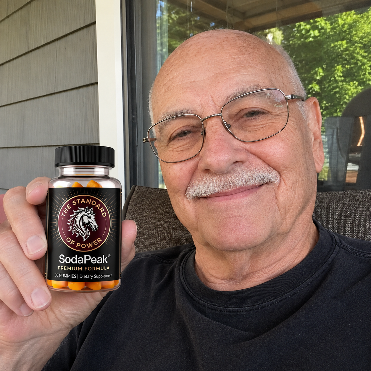 Earl H. selfie with SodaPeak